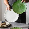 French Leaf Nature Inspired Plates