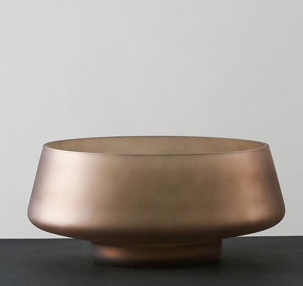 Frosted Blown Glass Bowls