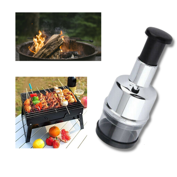 Premium Stainless Steel Garlic Chopper for Effortless Mincing