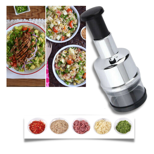 Premium Stainless Steel Garlic Chopper for Effortless Mincing