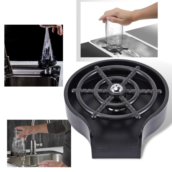 Automatic Glass Washer and Rinser for Fast High Pressure Cleaning