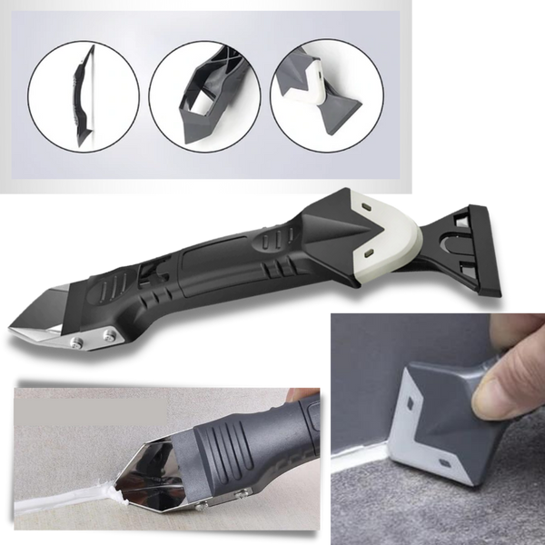 All Purpose Caulking and Scraping Tool for Professional Finishes