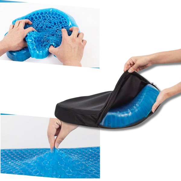 Gel Seat Cushion for Pressure Relief and Pain Free Sitting