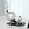 Ghost Ridged Acrylic Irregular Shape Tray