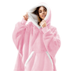 Oversized Blanket Hoodie With Plush Fleece Lining For All Day Warmth