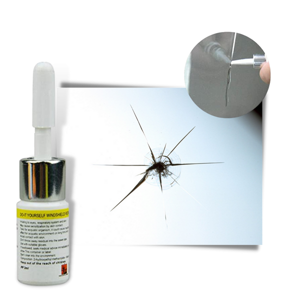 Windshield Glass Repair Kit With Nano Technology For Long Lasting Results