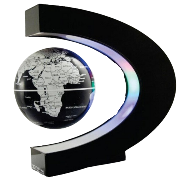 Levitating LED Globe For Modern Elegant Statement Home Decor