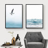 Coastal Ocean Waves Canvas Wall Art Sea Serenity Home Decor