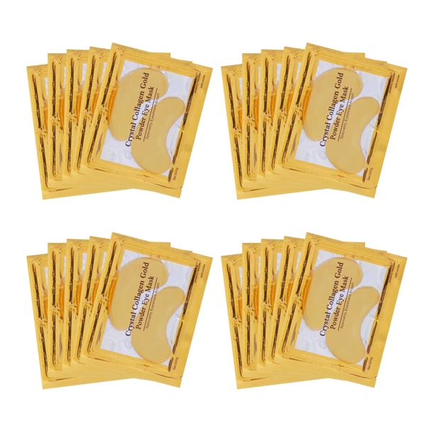 24K Gold Collagen Eye Mask For Bright Youthful Under Eyes