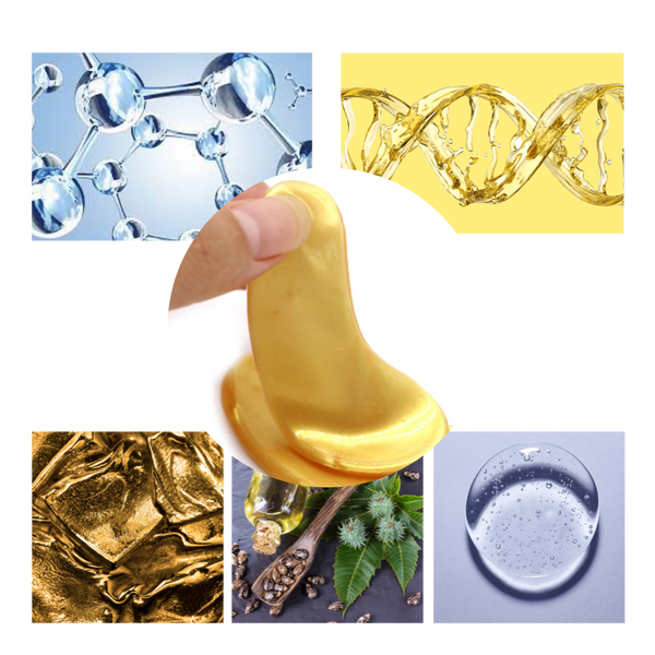 24K Gold Collagen Eye Mask For Bright Youthful Under Eyes
