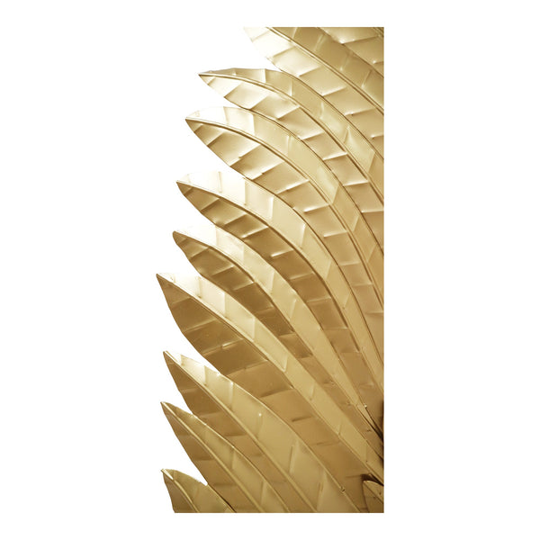 Golden Wings Sculptural Wall Decor