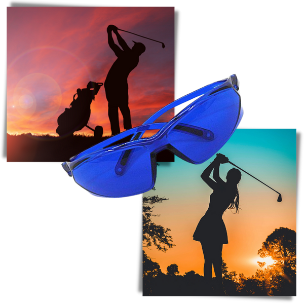 Golf Ball Finder Glasses With UV Protection For Easy Spotting