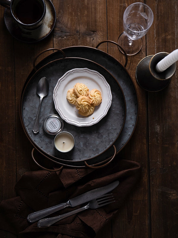 Gothic Casted Iron Tray