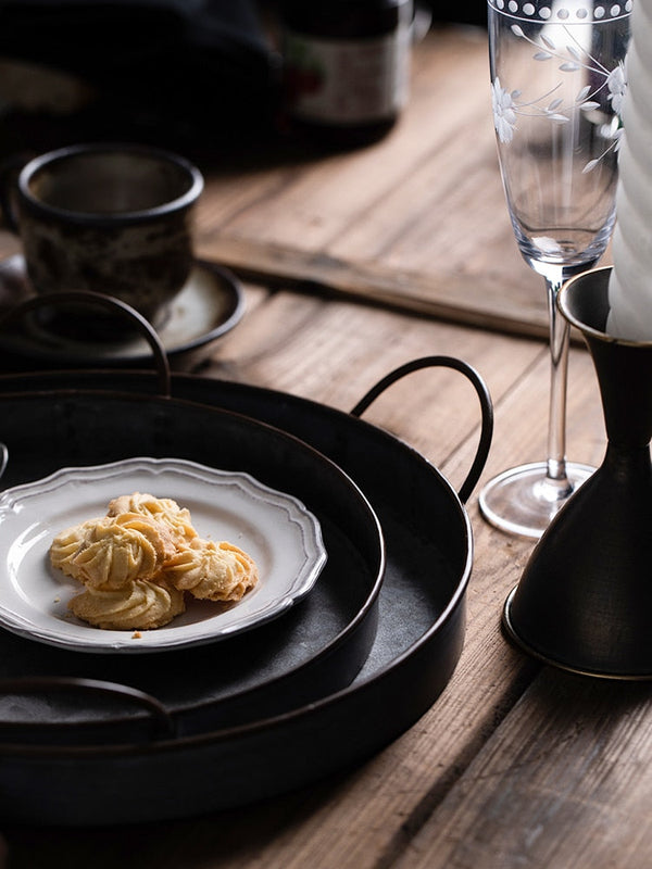 Gothic Casted Iron Tray