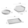 Granite Basic Shapes Decorative Trays