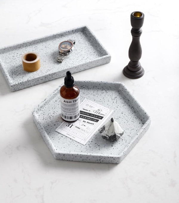 Granite Basic Shapes Decorative Trays