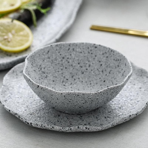 Granite Dinner Plates and Bowls