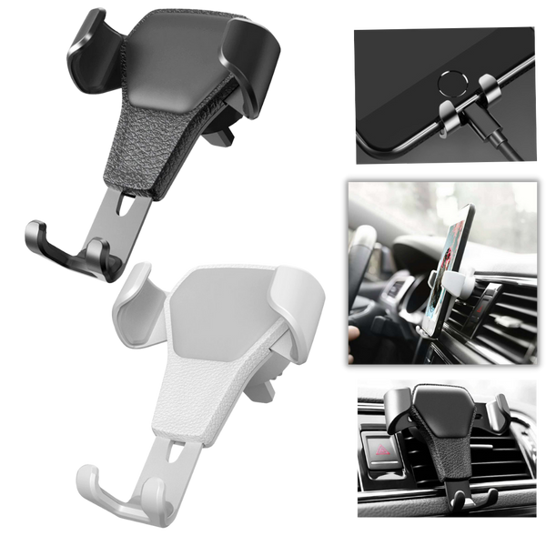 One Hand Phone Holder for Car Stable Viewing Anti Slip Grip