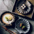 Elegant Coastal Shell Dinner Plates Premium Ceramic Tableware