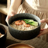 Modern Ceramic Soup Bowls 4 Piece Artisan Dinnerware Set For Daily Dining