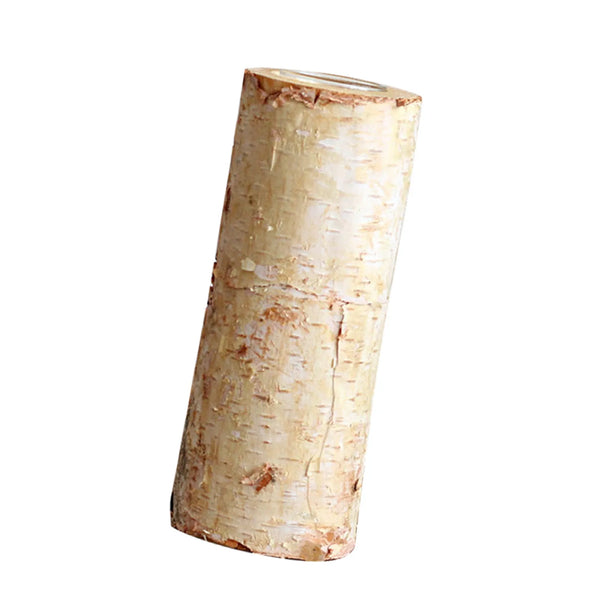 Premium Sustainable Birch Wood Candle Holder For Home Table Centerpiece