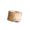 Premium Sustainable Birch Wood Candle Holder For Home Table Centerpiece