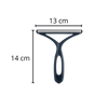 Dual-Sided Manual Hair Remover for Clothes and Pet Hair Removal