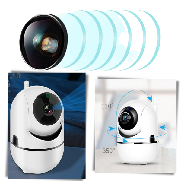 Premium Wireless HD Security Camera With Night Vision And Motion Alerts
