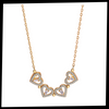 Premium Four-Leaf Heart Necklace With Dual Wearing Styles