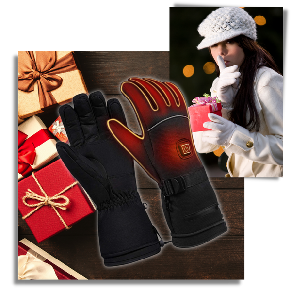 Premium Electric Heated Gloves For Cold Weather Warm Hands