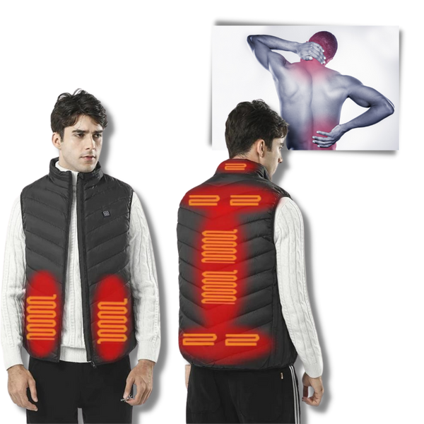 All-Season Heated Vest With Three Heat Levels For Instant Warmth