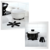 Foldable Hex Potholder Doubles As Heat Resistant Trivet And Coaster