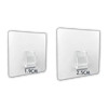 Adhesive Wall Hooks Pack For Damage-Free Hanging In Any Room