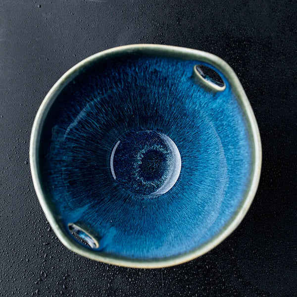 Artisan Crafted Ceramic Soup Bowl With Earthy Glaze Finish