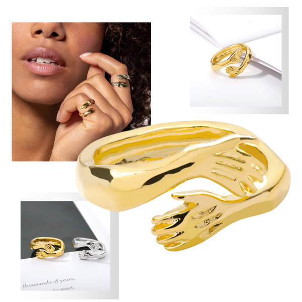 Adjustable Hug Ring For A Meaningful Gift And Everyday Style