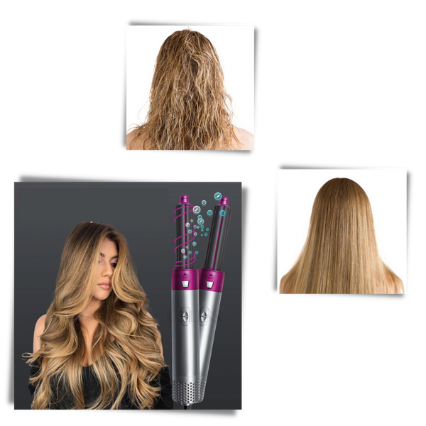 Multifunction Hair Straightener Set for Sleek Salon Quality Finish