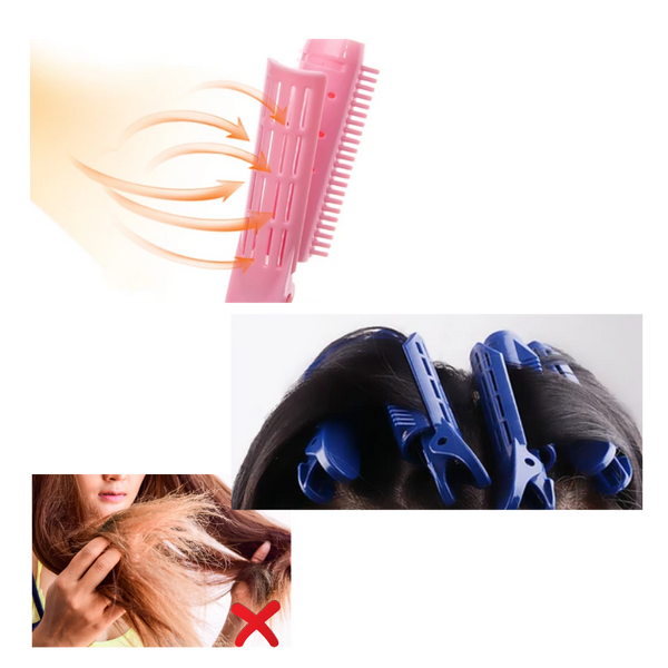 Four Pack Hair Volumizer Clips for Instant Lift and Fluffy Style
