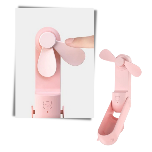 Rechargeable Portable USB Handheld Fan For Personal Cooling On The Go
