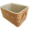 Eco Friendly Wicker Basket for Rustic Storage and Organization