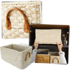 Eco Friendly Wicker Basket for Rustic Storage and Organization