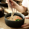 Modern Ceramic Soup Bowls 4 Piece Artisan Dinnerware Set For Daily Dining