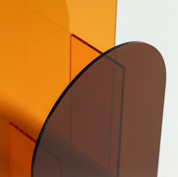 High Shine Translucent Acrylic Vases & Desktop Organizer