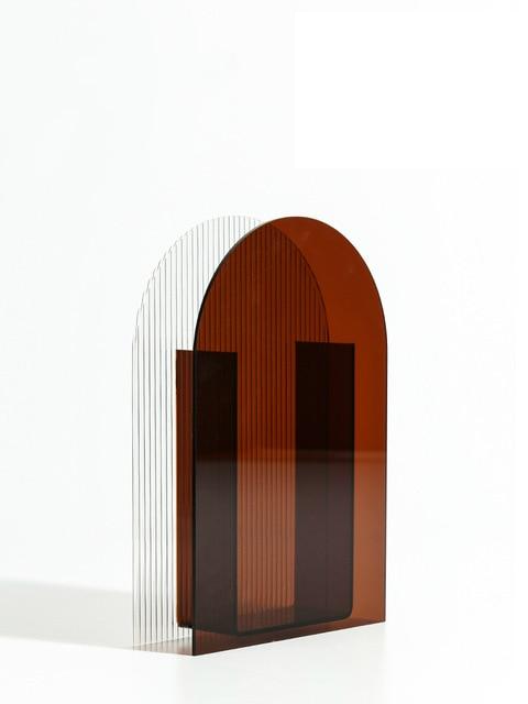 High Shine Translucent Acrylic Vases & Desktop Organizer