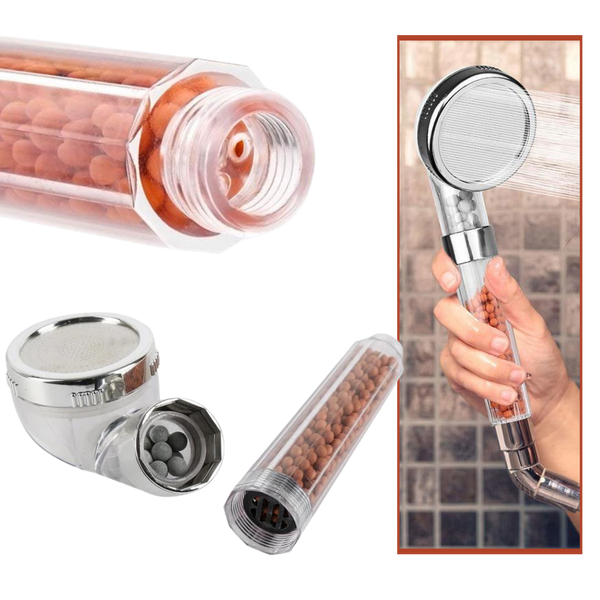 Ionic Filtered Shower Head With High Pressure For Spa Like Relaxation