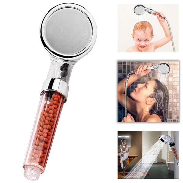 Ionic Filtered Shower Head With High Pressure For Spa Like Relaxation