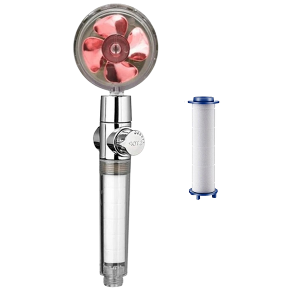 Premium Shower Head With 360 Degree Spin For Boosted Water Pressure