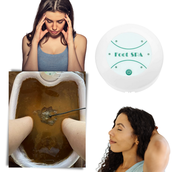 Portable Ionic Foot Spa For Detox And Total Wellness At Home