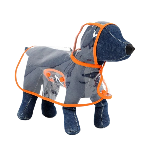 Waterproof Hooded Dog Coat With Adjustable Fit For Cozy Dry Walks