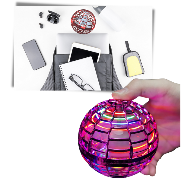 Hover Ball Toy With Led Light and Hand Control for Fun and Learning