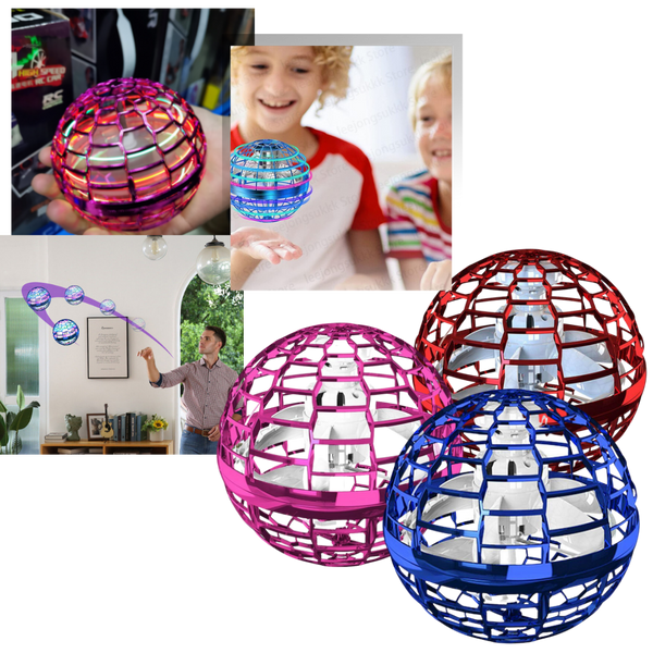 Hover Ball Toy With Led Light and Hand Control for Fun and Learning